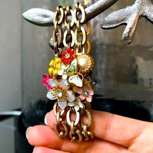 Juicy Couture floral magnetic bracelet